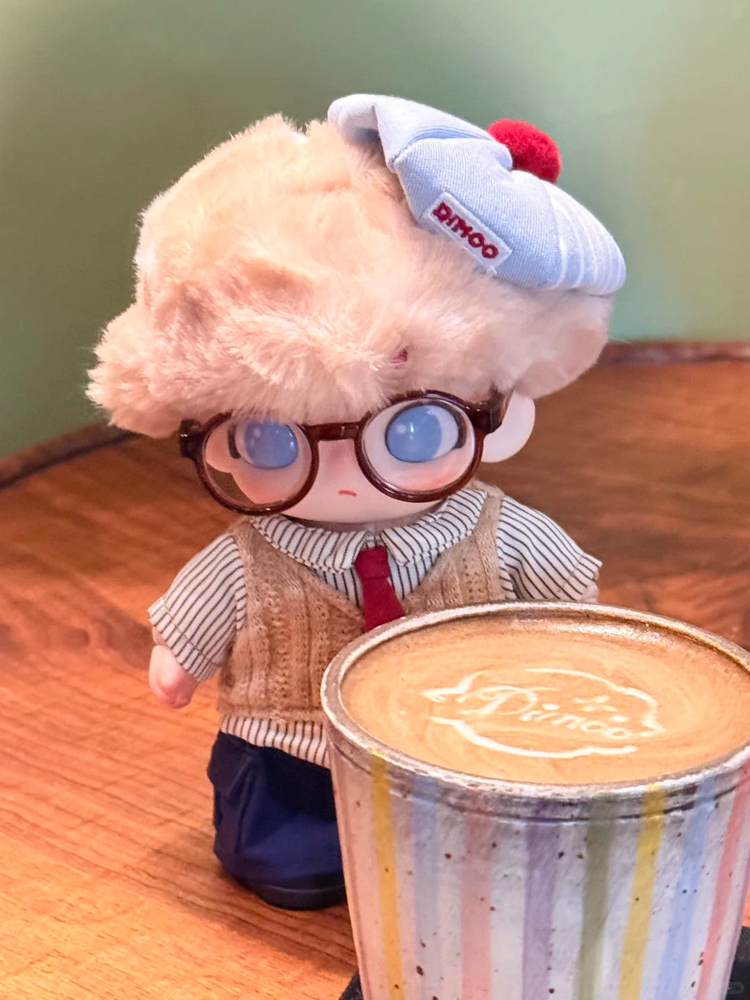 Crush on coffee big vinyl plush-Dimoo