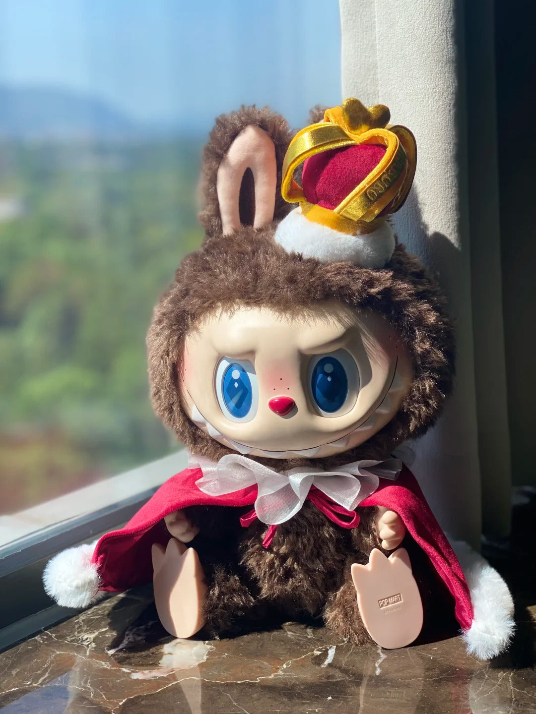 Let's checkmate king big vinyl plush doll