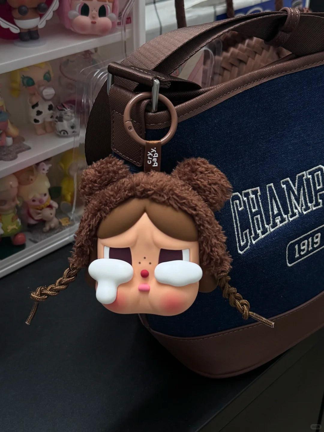 Cry Baby earphone case plush pendant