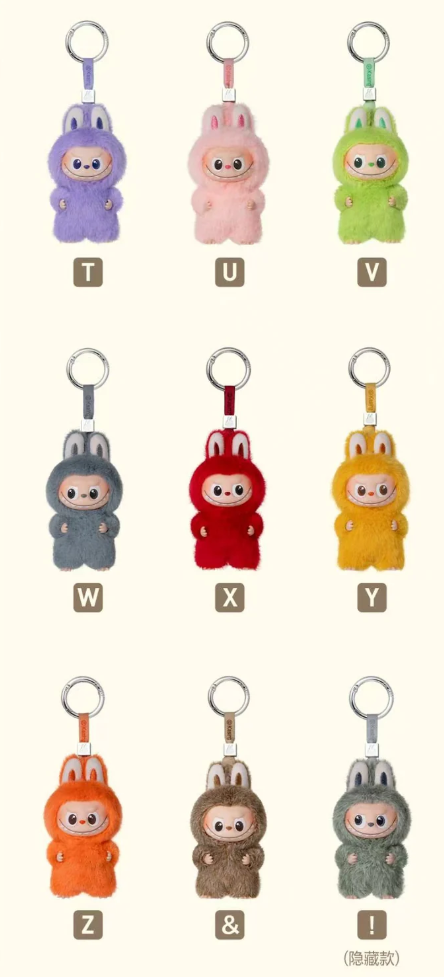 THE MONSTERS V4 Pin for Love Series Plush Pendant Blind Box