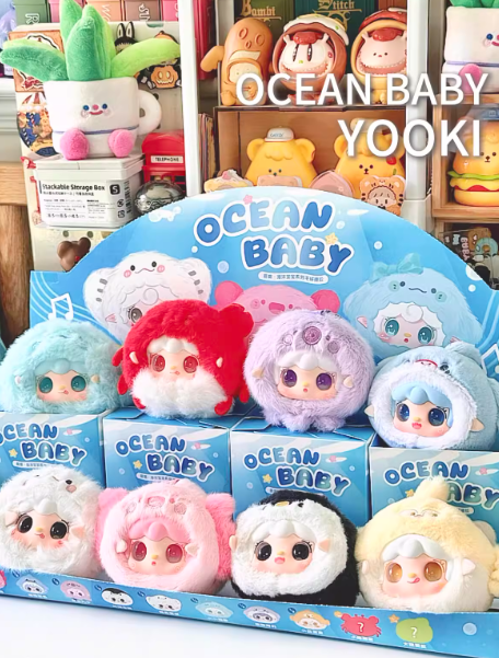 Yooki V6 Ocean Baby Series Plush Blind Box