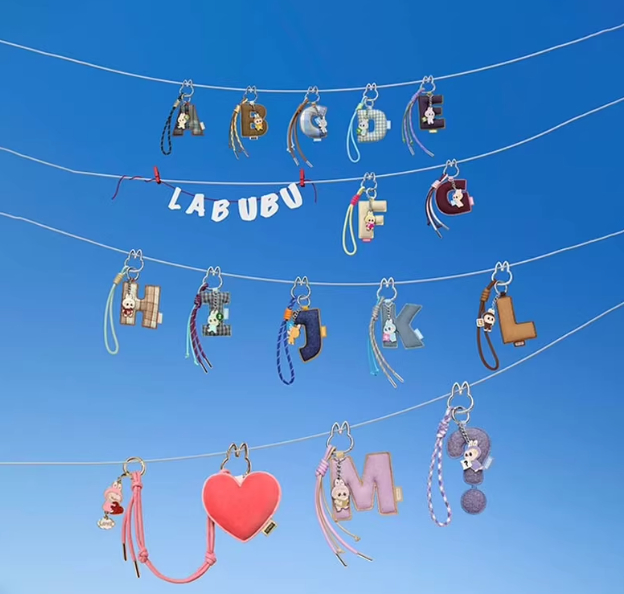THE MONSTERS V4 Pin for Love Series Letter pendant blind box.