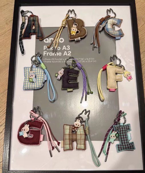 THE MONSTERS V4 Pin for Love Series Letter pendant blind box.