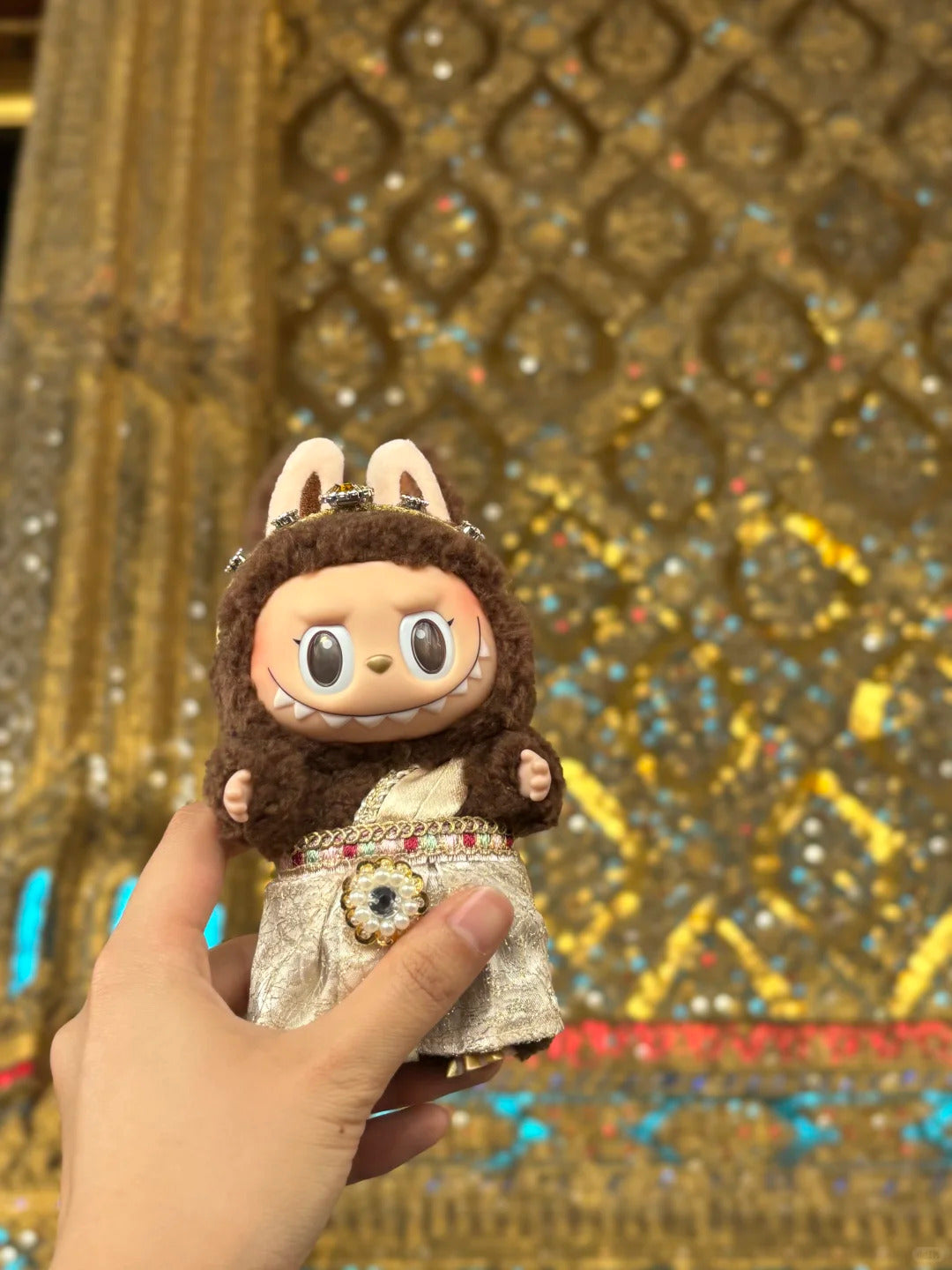 Good luck to you vinyl plush doll