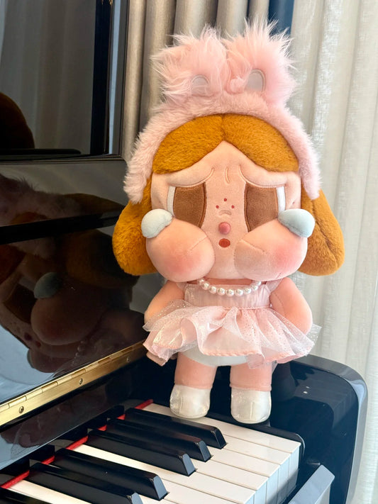 Cry Baby shiny shiny ballet big plush-pink/black