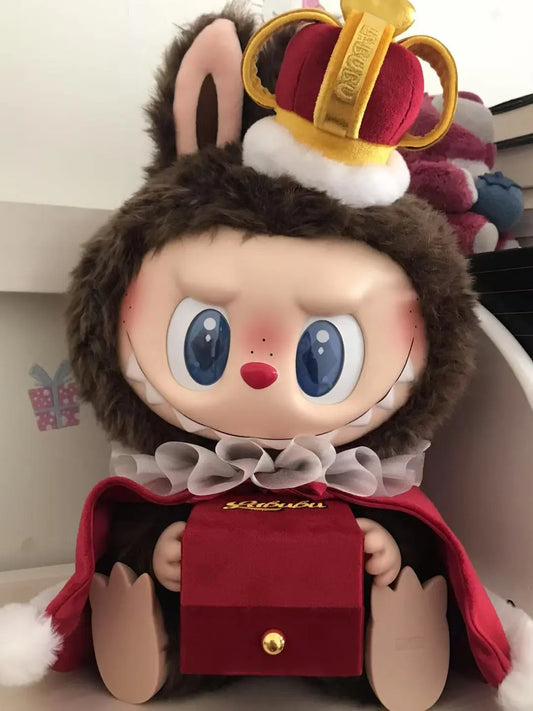 Let's checkmate king big vinyl plush doll