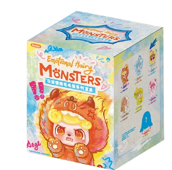 Q Kids Emotional Hairy Monsters blind box