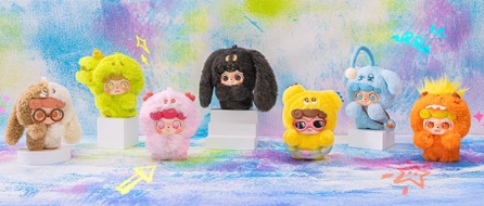 Q Kids Emotional Hairy Monsters blind box