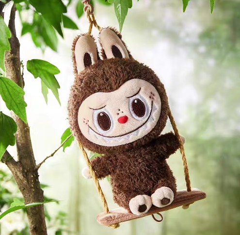 THE MONSTERS Playing on the Swing Plush Pendant-Blind Box