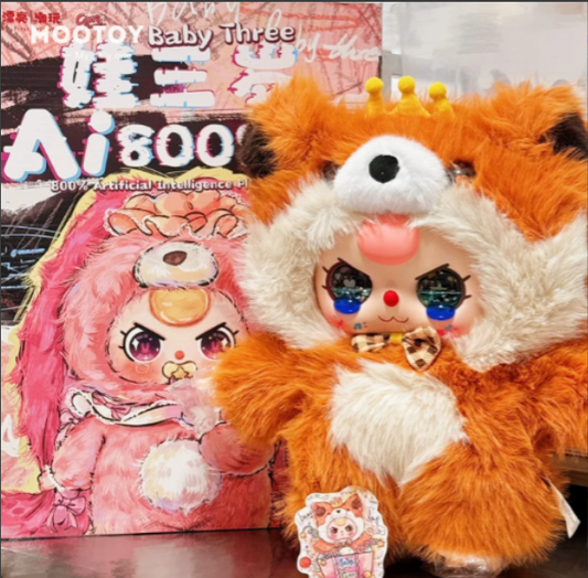 Baby Three 800% Artificial Intelligence Plush -Blind Box
