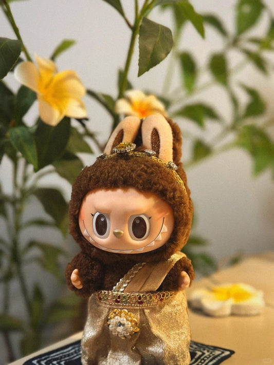 Good luck to you vinyl plush doll