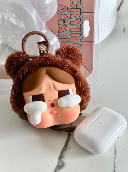 Cry Baby earphone case plush pendant