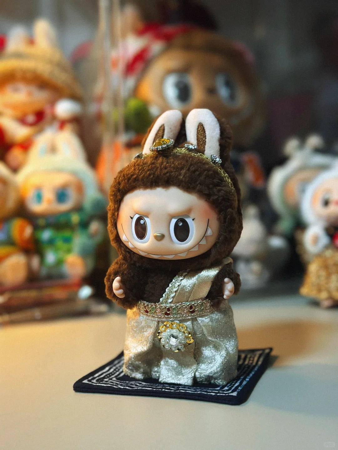 Good luck to you vinyl plush doll