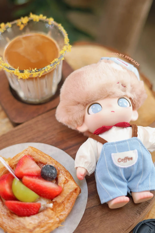 Crush on coffee big vinyl plush-Dimoo