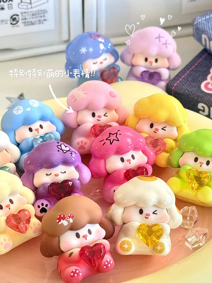 Buddy diamond puppy-lovely buddy beanies 5pcs