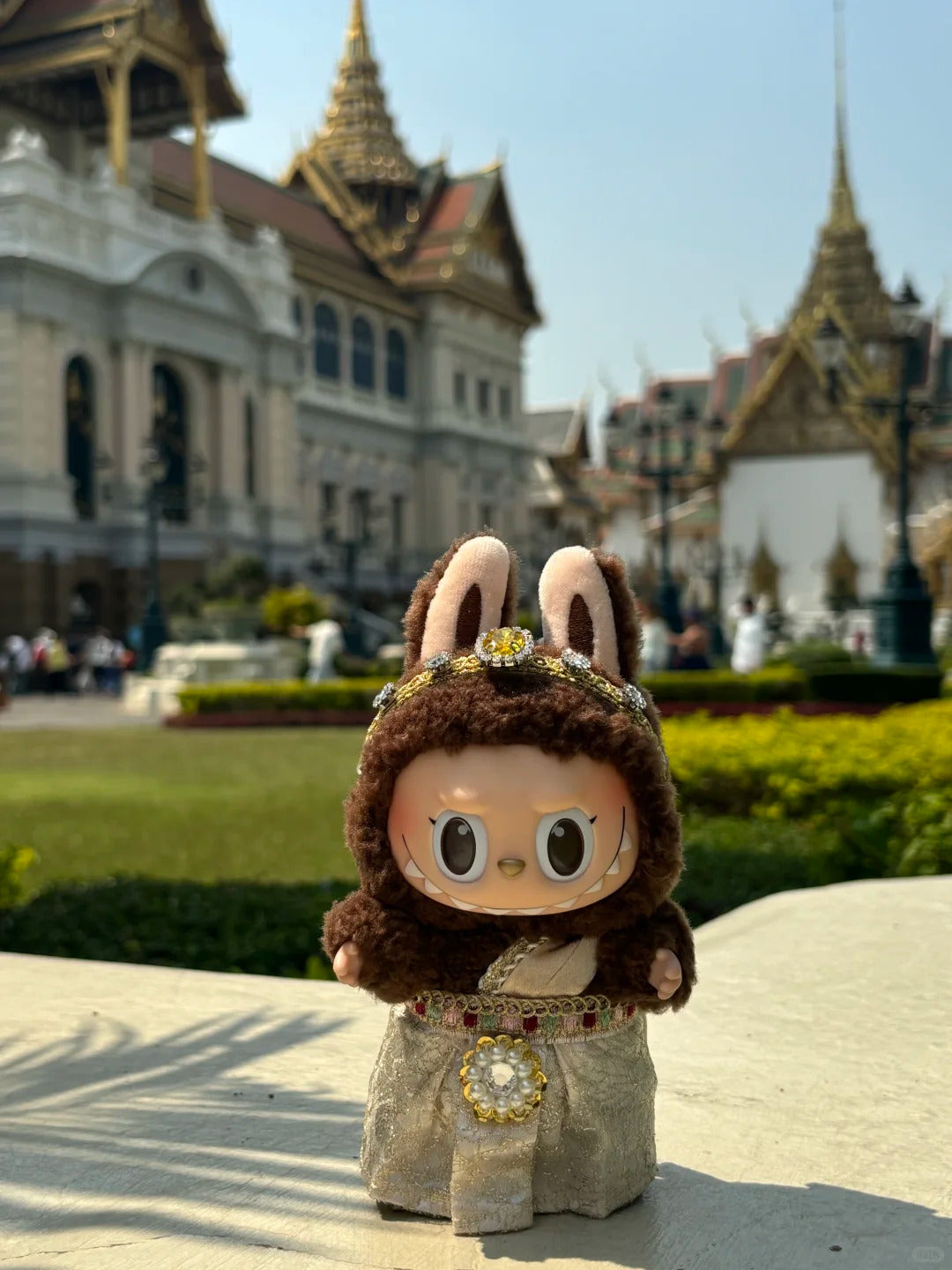 Good luck to you vinyl plush doll
