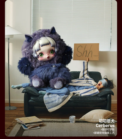 Skull Panda You Found Me! Series Plush Doll Pendant