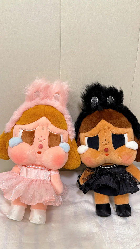 Cry Baby shiny shiny ballet big plush-pink/black